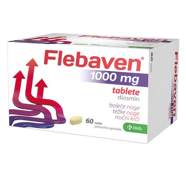 Flebaven 1000 mg, 60 tablet