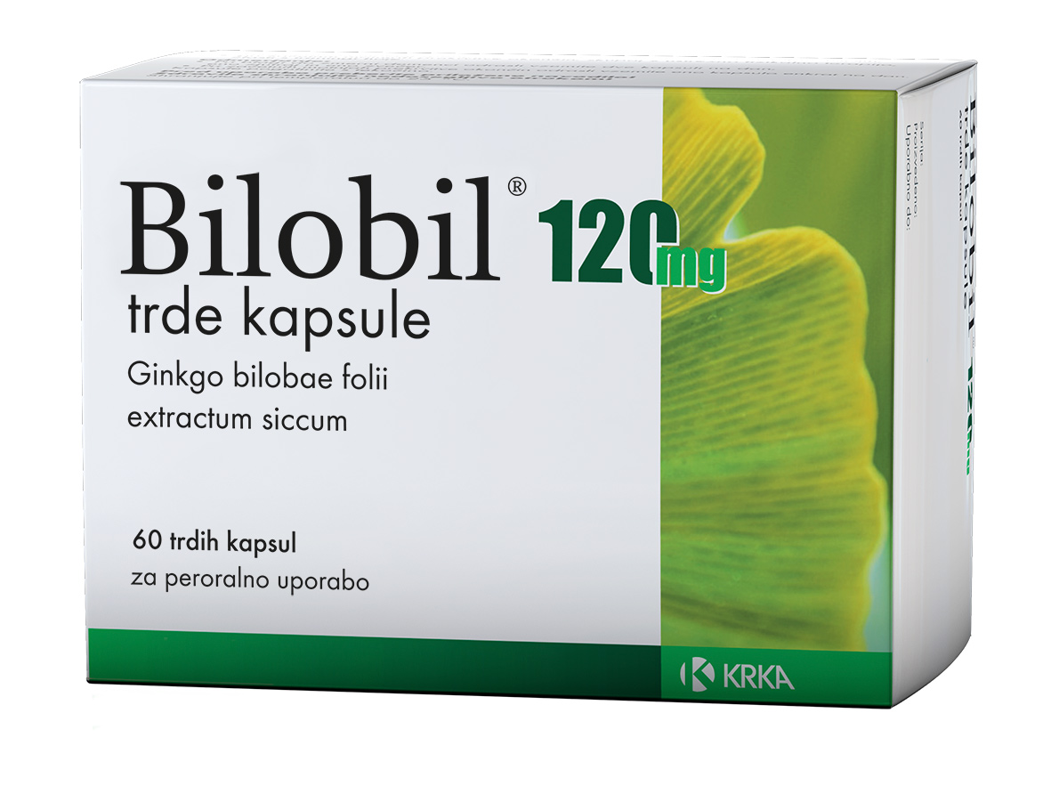 Bilobil 120 mg, 60 kapsul