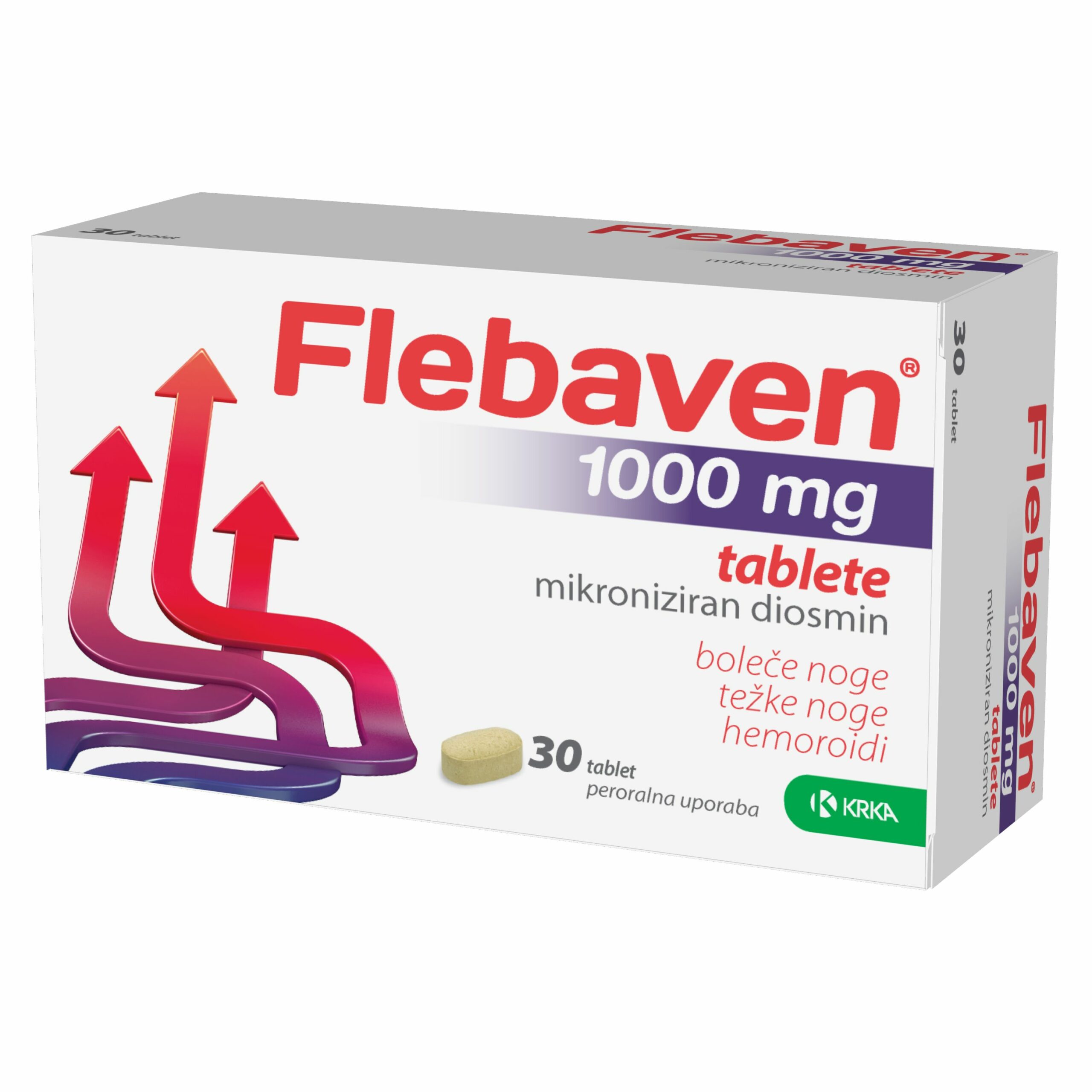 Flebaven 1000 mg, 30 tablet