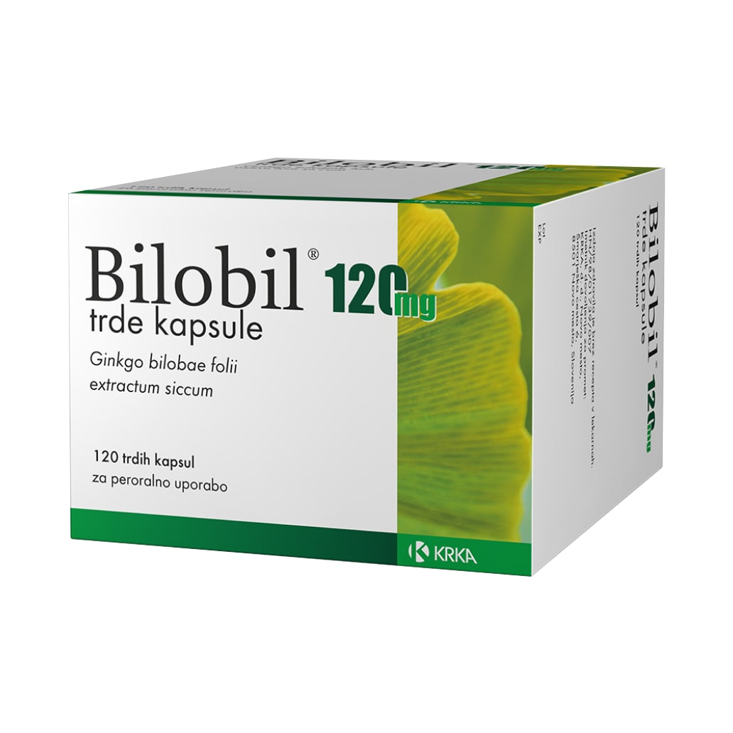 Bilobil 120 mg, 120 kapsul