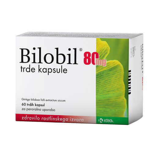 Bilobil 80 mg, 60 kapsul