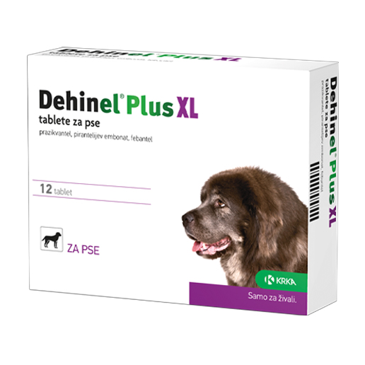 Dehinel plus XL, 12 tablet za pse
