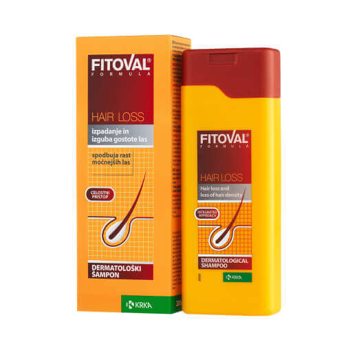 Fitoval dermatološki šampon proti izpadanju las, 100 ml