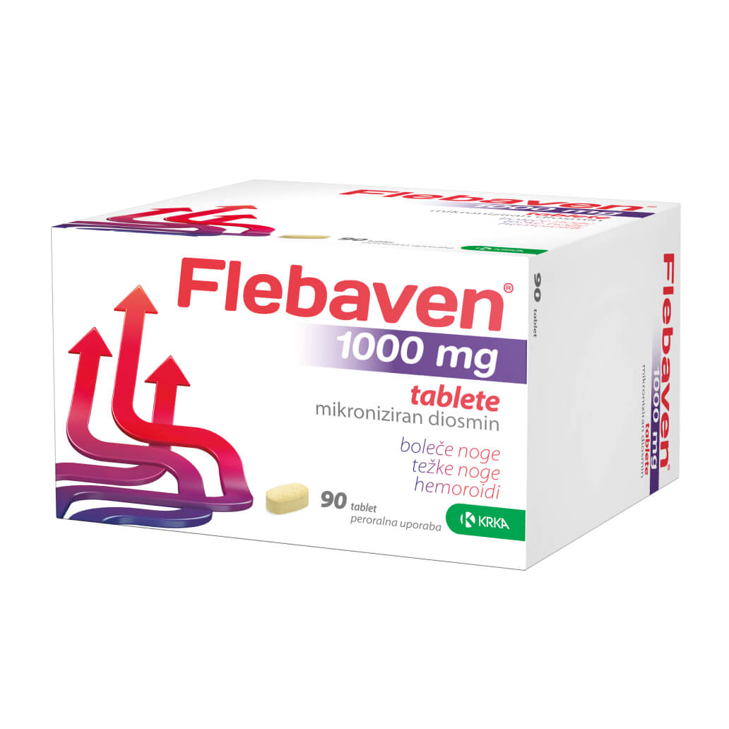 Flebaven 1000 mg, 90 tablet