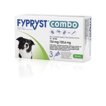 Fypryst Combo,  kožni nanos, za srednje velike pse od 10 do 20 kg