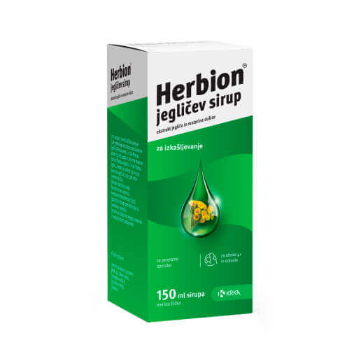 Herbion jegličev sirup, 150 ml