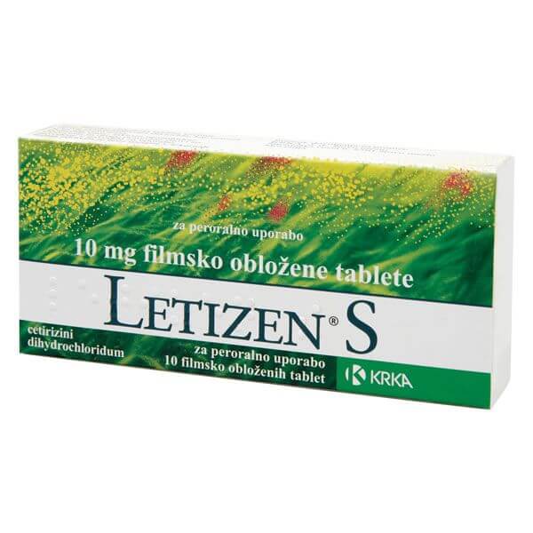 Letizen S, 10 tablet
