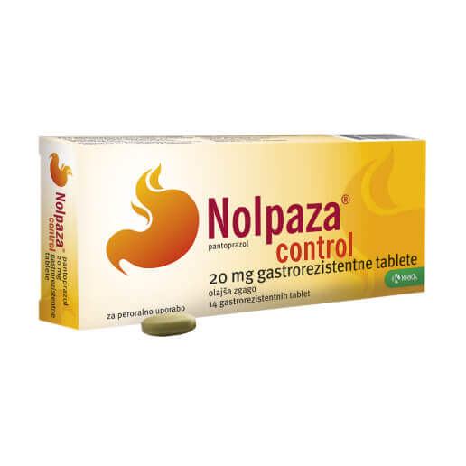 Nolpaza control, 14 tablet