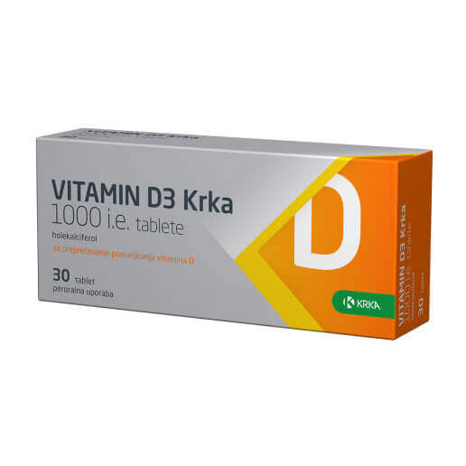 VITAMIN D3 Krka, 30 tablet