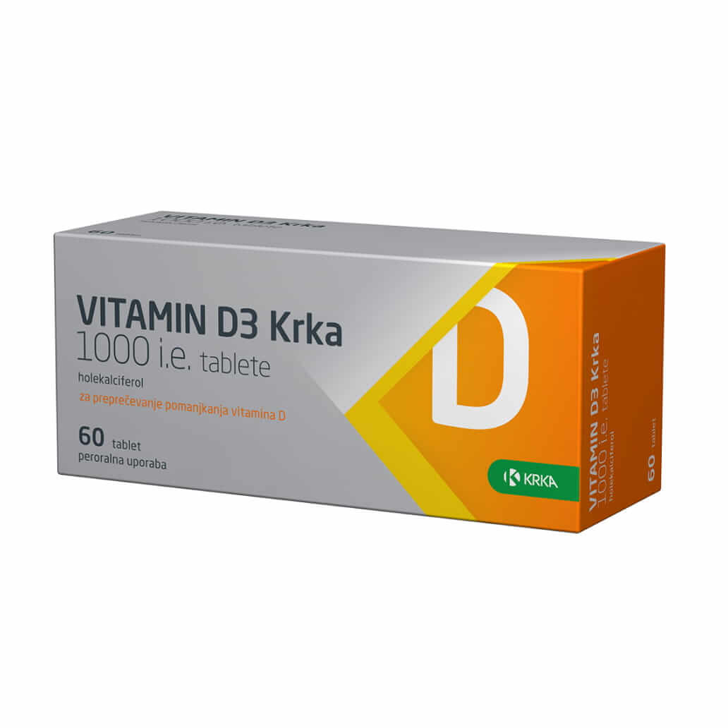 VITAMIN D3 Krka, 60 tablet